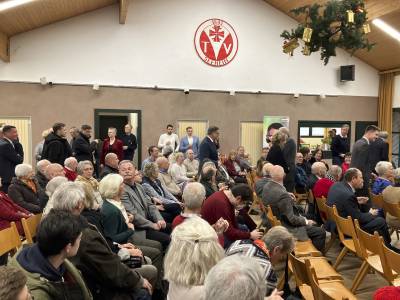 Mehr als 100 Besucher waren zum Neujahrsempfang gekommen.
