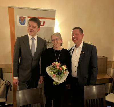 Steffanie Kreissl unterst�tzt in vollem Umfang eine zweite Amstzeit als B�rgermeister.