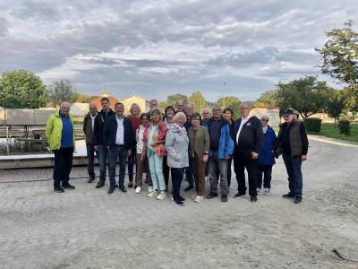 Als weiteres gr��eres Projekt steht die Errichtung einer PV-Anlage an, weit �ber die H�lfte des ben�tigten Stroms soll diese dann liefern. 
Die CDU dankt dem Gesch�ftsf�hrer Herrn Stanzel f�r die toll vorbereitete F�hrung!