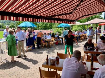 Die Veranstaltung war wie �blich bestens besucht.