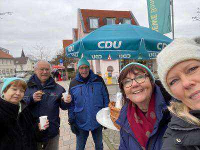 Auch in Jugenheim waren wir samstags pr�sent.