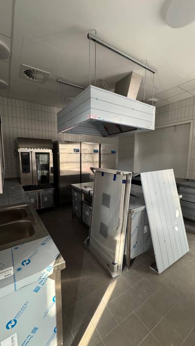 Gleich nebenan: die gut ausgestattete Veranstaltungsküche