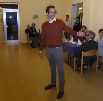 Grimme dankte dem Organisationsteam f�r das gelungene Heringsessen.