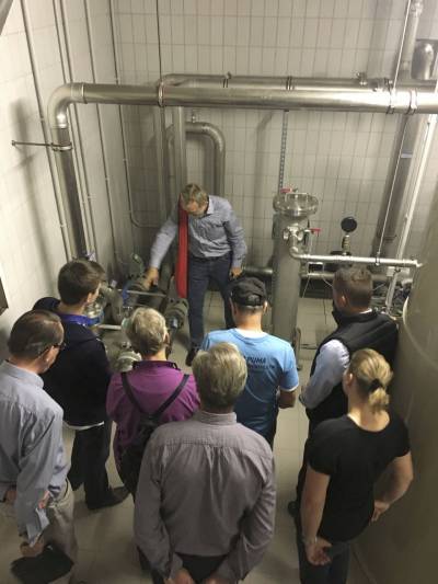 Eine Besonderheit in Balkhausen ist die Ents�uerung der Wassers.