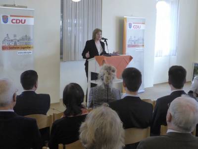 Justizministerin K�hne-H�rmann gab eine umfassenden �berblick zur Entwicklung der hessischen Justiz.