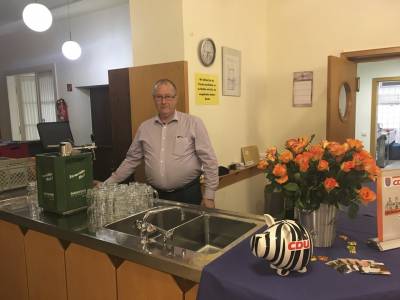 F�r den Ausschank zeichnete wieder Marco Hesser (Kreisbeigeordneter) verantwortlich.