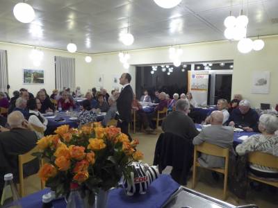 Lutz K�hler ging in seiner Rede zuerst auf die Verhandlungen zur gro�en Koalition in Berlin ein und hob die gesicherten CDU-Positionen hervor.