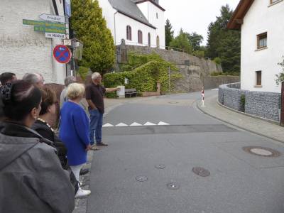 Freitag ging es nach Ober-Beerbach in die Ernsth�fer Strasse wegen der dort bestehenden Verkehrsproblematik.