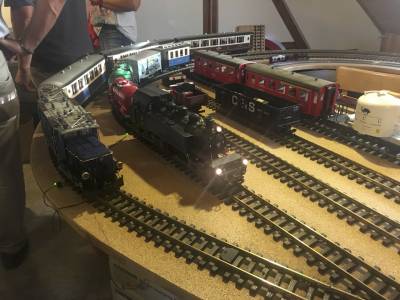 Bei klassischen Lokomotiven wie dem schweizer Krokodil sind typische Fahrger�usche originalgetreu reproduziert.