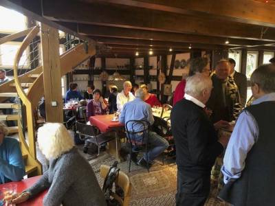 Die gem�htliche, vorweihnachtliche Atmosph�re kam gut an.