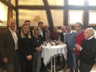 Die CDU-Aktiven und B�rgermeister Kreisssl waren nat�rlich auch dabei.