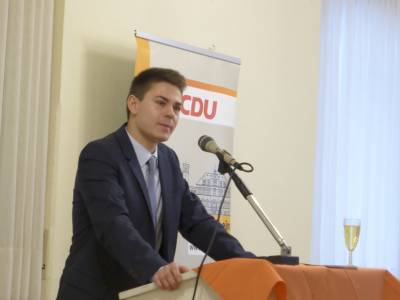 Er ging auch auf den erforderlichen Wandel in der CDU ein.