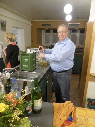 F�r die Getr�nke war unser Kreisbeigeordneter Marco Hesser zust�ndig.