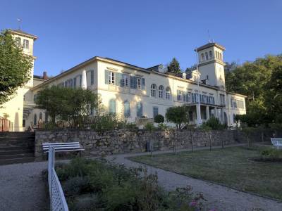 Am Do. 20.8. f�hrte die B�rgertour auf Schloss Heiligenberg.