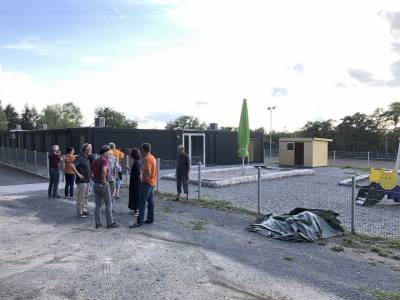 Alle waren sich einig �ber den sehr positiven Eindruck der gesamten Anlage mit der n�tigen Kapazit�tserweiterung f�r die Kinderbetreuung.