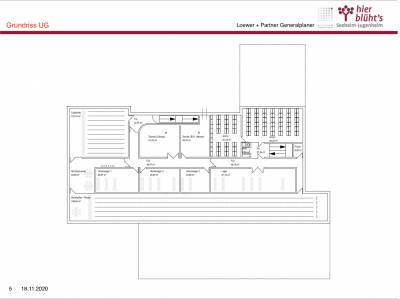 Grundriss Untergeschoss