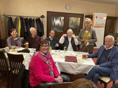 Auch danach gab es noch interesssante Gespr�che zum Thema Schule.