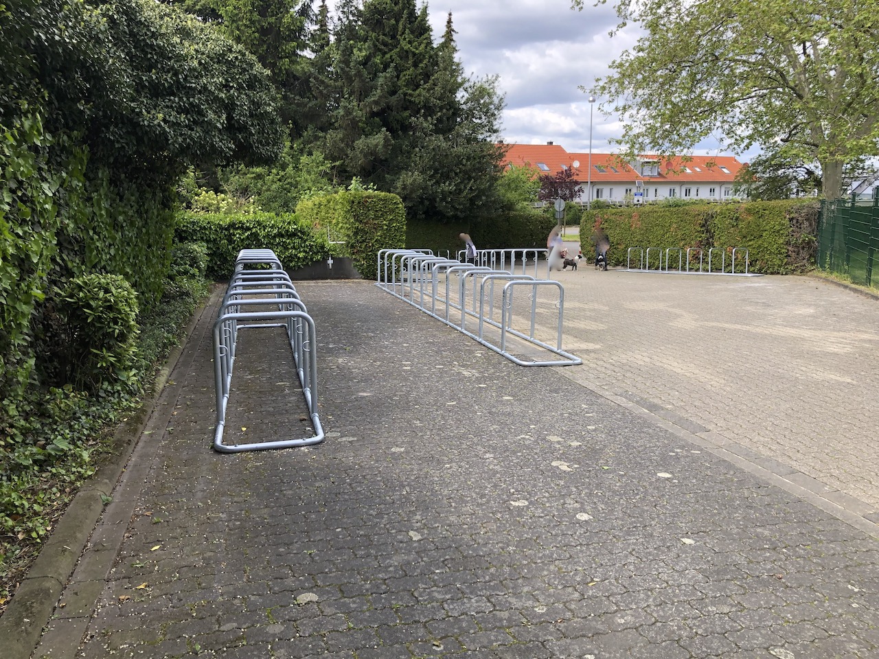 Die neuen Fahradst&auml;nder bieten sicheren Halt.
